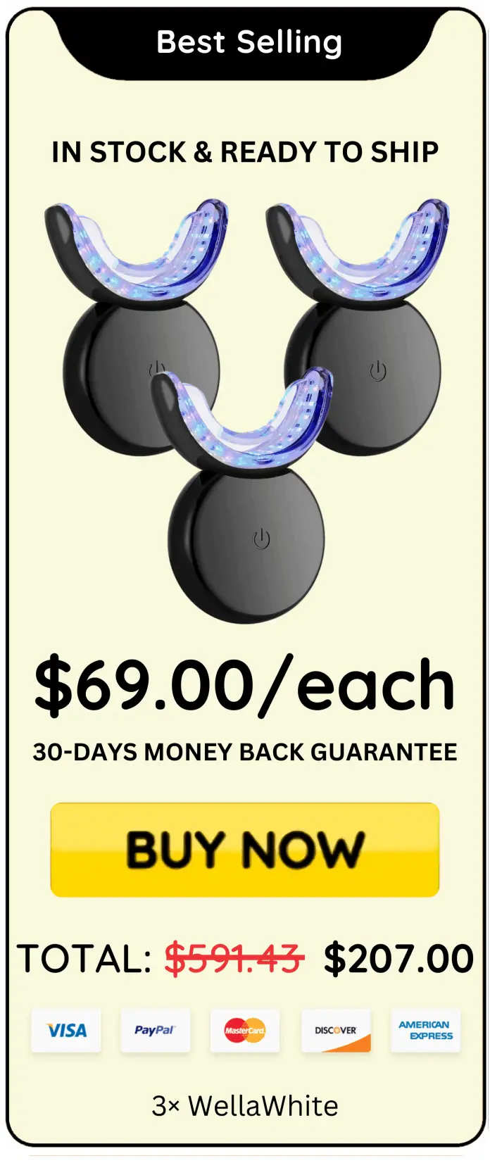 WellaWhite Teeth Whitening Kit best price